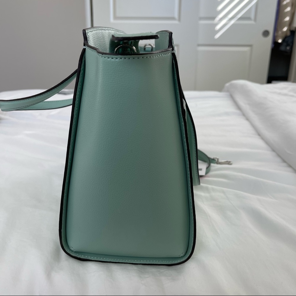 KATE SPADE GERALDINE PATTERSON DRIVE SPRINGMEDW GREEN/MINT HANDBAG - Picture 8 of 11